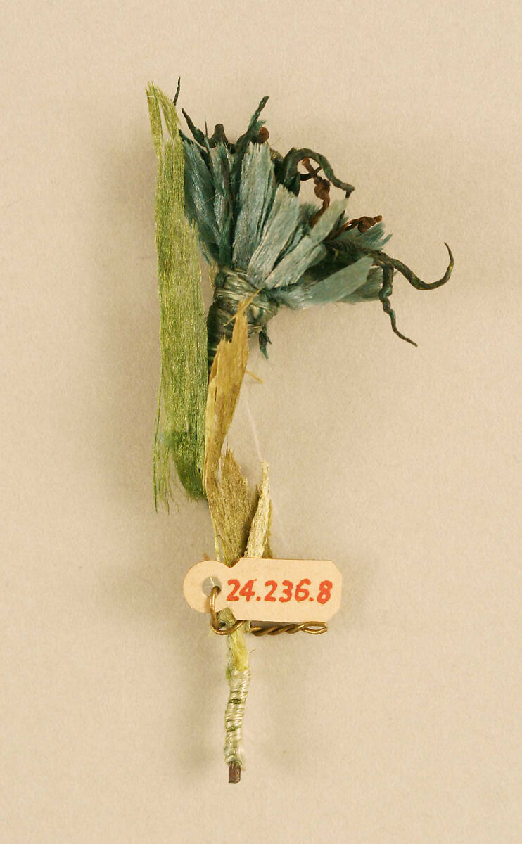 Boutonnière, silk, British