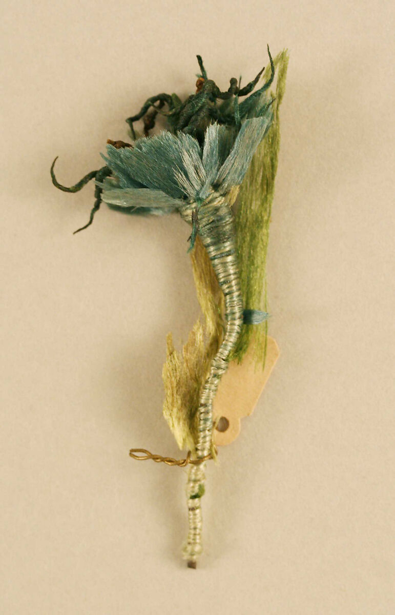 Boutonnière, silk, British