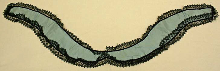 Collar, silk, American 