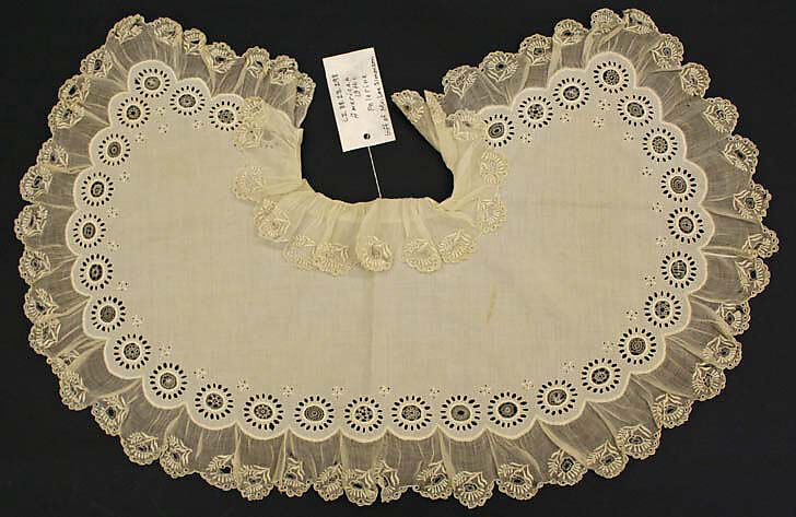 Fichu, cotton, European 