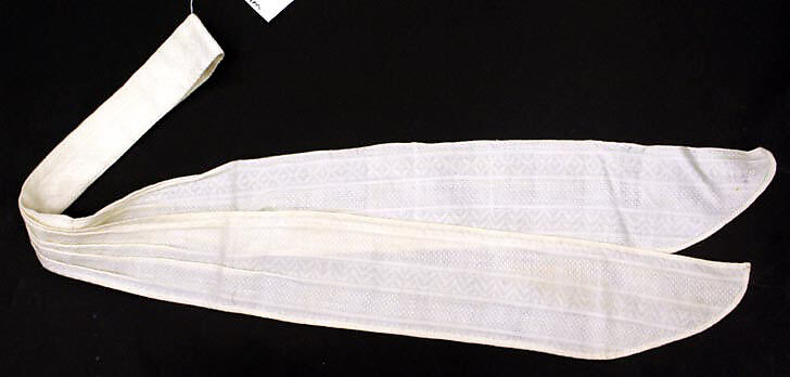 Neckcloth, [no medium available], European 