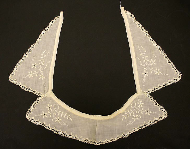 Collar, cotton, American 