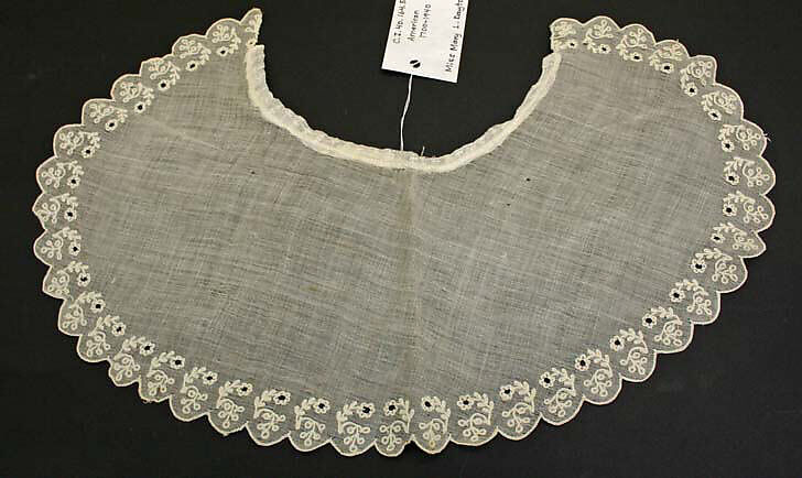 Collar, cotton, American 