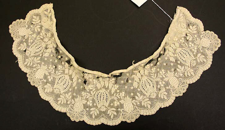 Collar, cotton, American 