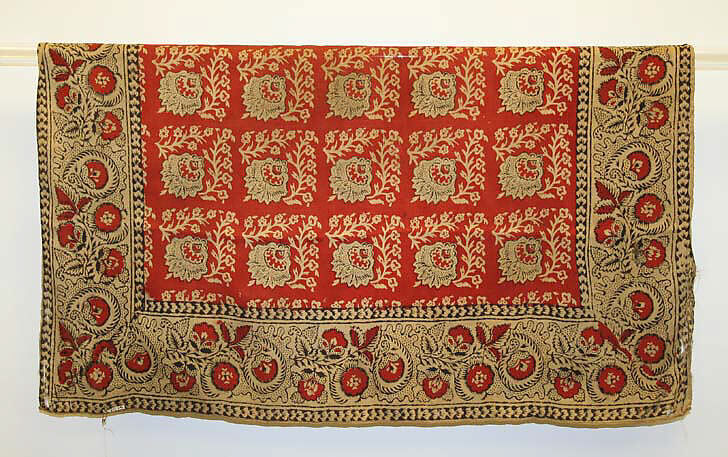 Kerchief, silk, American 