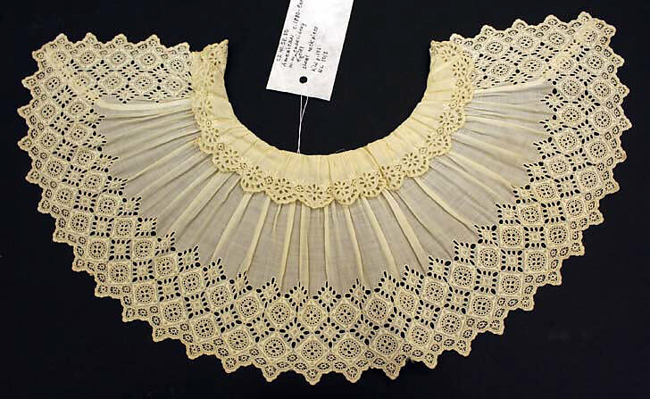 Collar, cotton, American 