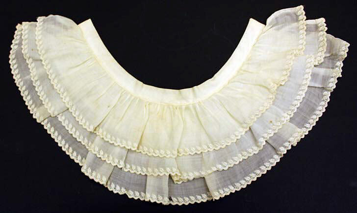 Collar, cotton, American 