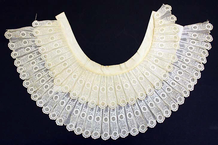 Collar, cotton, American 