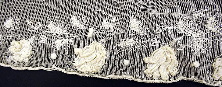 Fichu, [no medium available], American