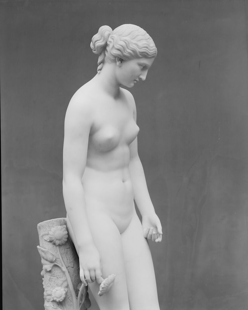 Clytie, William Henry Rinehart (American, Union Bridge, Maryland 1825–1874 Rome), Marble, American