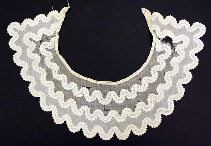 Collar, cotton, American 