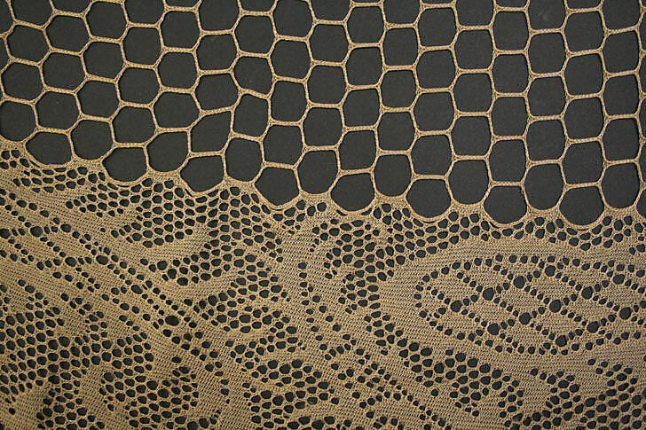 Scarf, silk, American or European