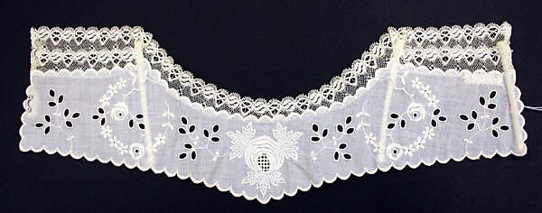Collar, cotton, American 