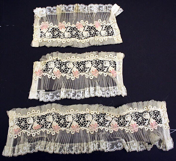 Accessory set, cotton, silk, American 