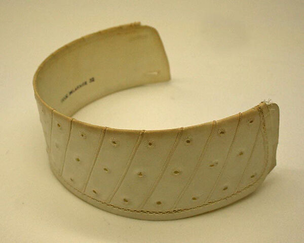 Collar, linen, probably French 