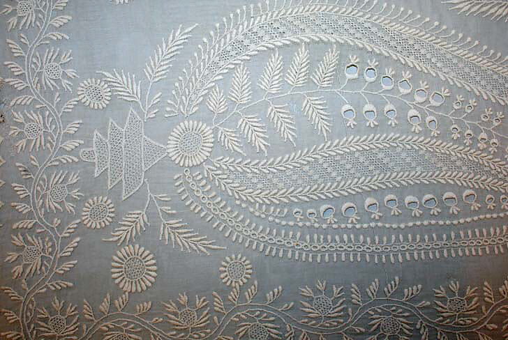 Scarf, cotton, French