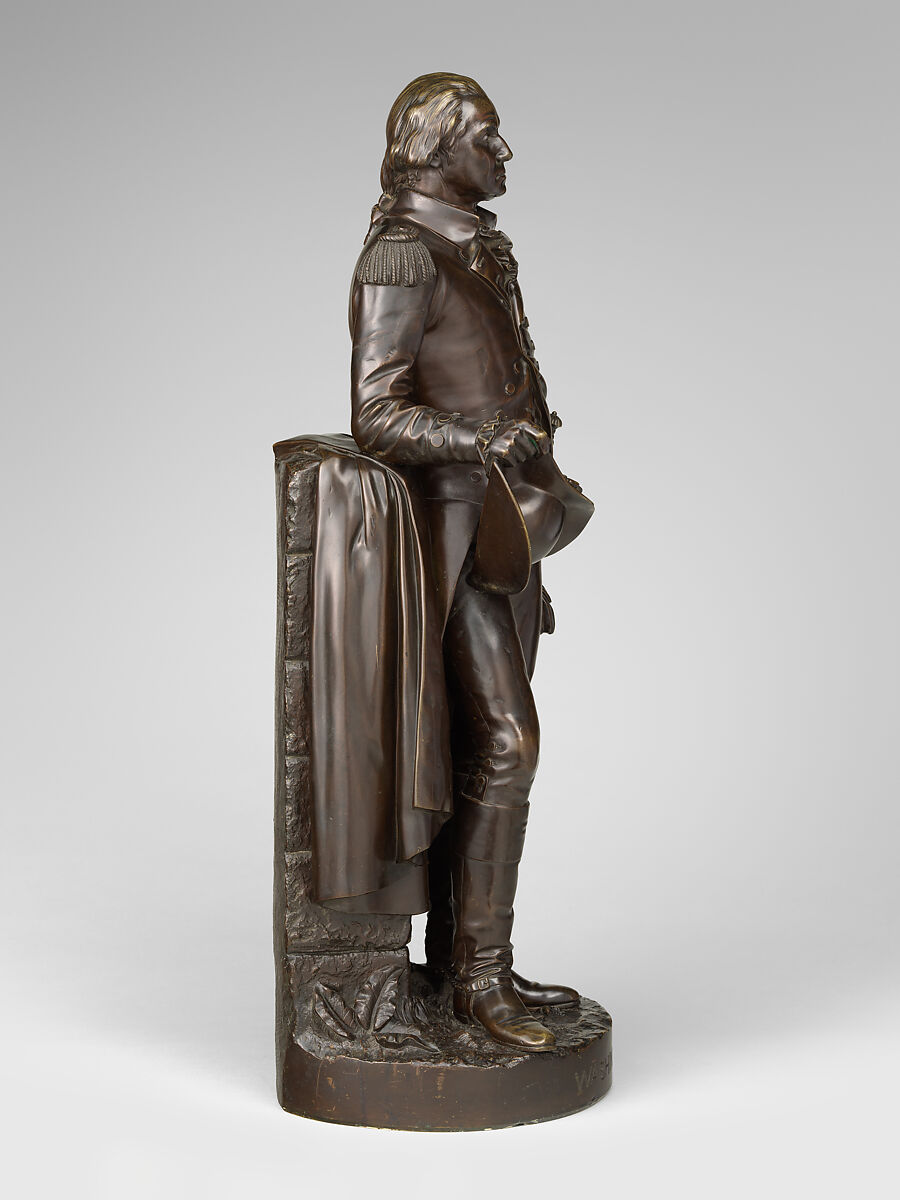 George Washington, John Rogers (American, Salem, Massachusetts 1829–1904 New Canaan, Connecticut), Bronze, American