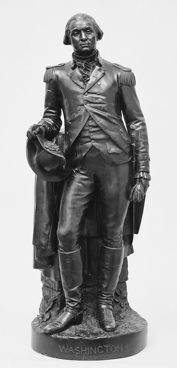 George Washington, John Rogers (American, Salem, Massachusetts 1829–1904 New Canaan, Connecticut), Bronze, American