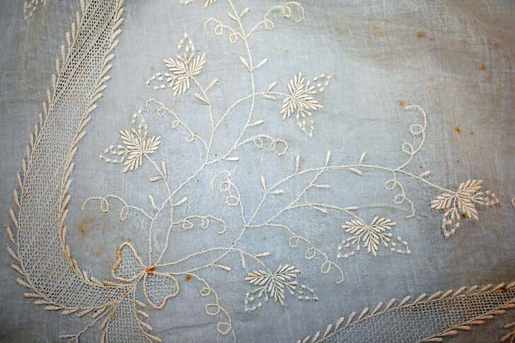 Scarf, cotton, American