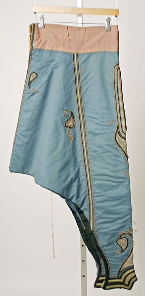 Ensemble, wool, metallic, Greek