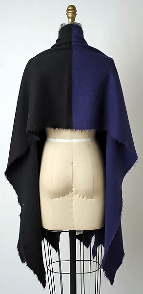 Scarf, Issey Miyake (Japanese, 1938–2022), wool, Japanese