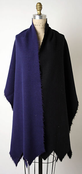 Scarf, Issey Miyake (Japanese, 1938–2022), wool, Japanese 