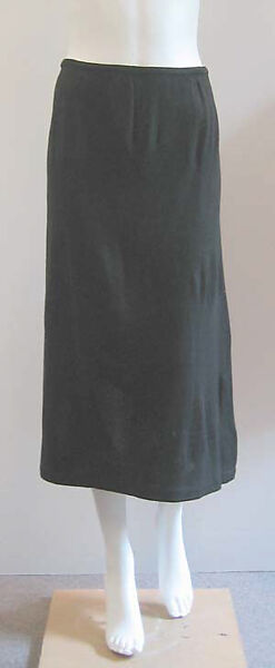 Skirt, Comme des Garçons (Japanese, founded 1969), wool/nylon blend, Japanese 