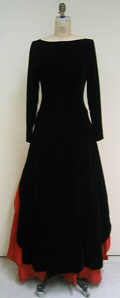 Evening dress, Carolina Herrera (American, born Venezuela, 1939), silk, linen, American 