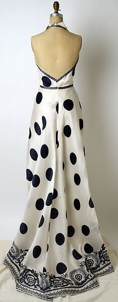 Evening dress, Carolina Herrera (American, born Venezuela, 1939), synthetic, American