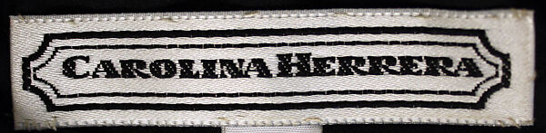 Evening dress, Carolina Herrera (American, born Venezuela, 1939), silk, American