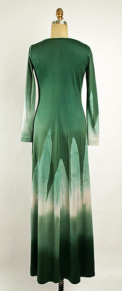 Evening dress, Emma Gibbs-Battie, silk, American
