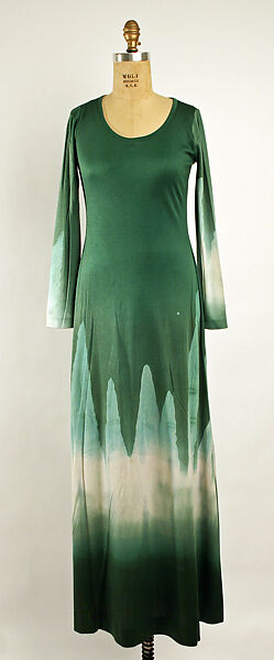 Evening dress, Emma Gibbs-Battie, silk, American 