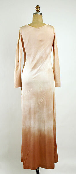 Evening dress, Emma Gibbs-Battie, silk, American