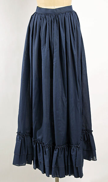 Evening dress, Emma Gibbs-Battie, wool, plastic, synthetic fiber, American