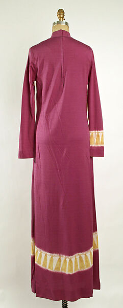 Evening dress, Emma Gibbs-Battie, silk, American