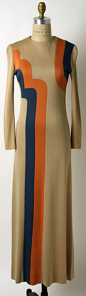 Evening dress, John Kloss (American, 1937–1987), rayon, American 