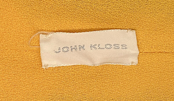 Evening dress, John Kloss (American, 1937–1987), rayon, American