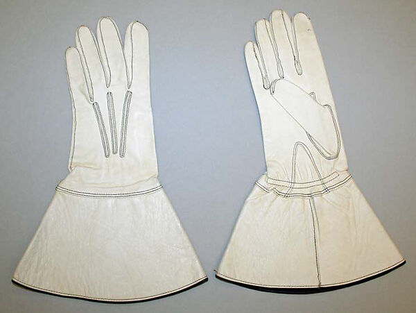 Gloves, leather, American or European 