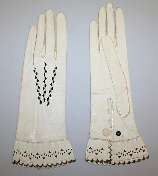 Gloves, leather, American