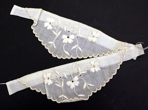 Cuffs, cotton, American 