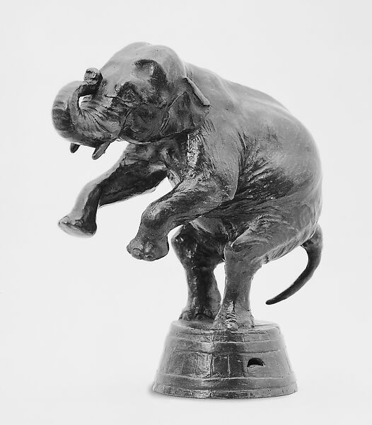 Performing Elephant, Frederick George Richard Roth (American, Brooklyn, New York 1872–1944 Englewood, New Jersey), Bronze, American 