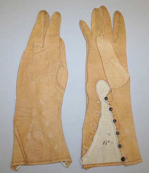 Gloves, leather, European 