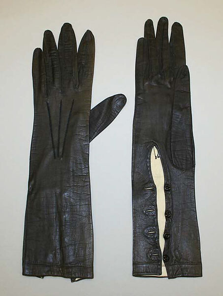 Gloves, leather, American or European 