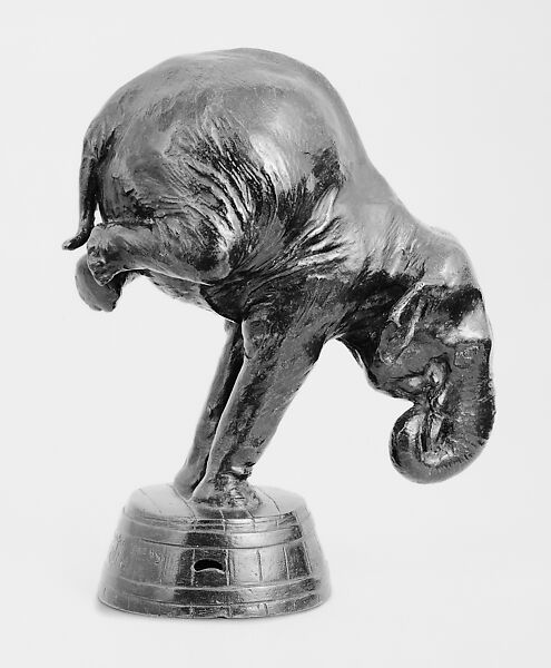 Performing Elephant, Frederick George Richard Roth (American, Brooklyn, New York 1872–1944 Englewood, New Jersey), Bronze, American 