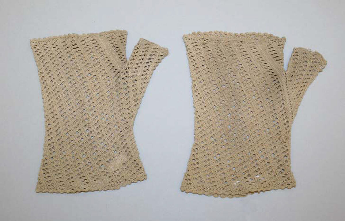 Mitts, cotton, American 
