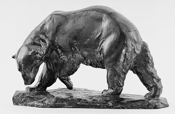 Polar Bear, Frederick George Richard Roth (American, Brooklyn, New York 1872–1944 Englewood, New Jersey), Bronze, American 