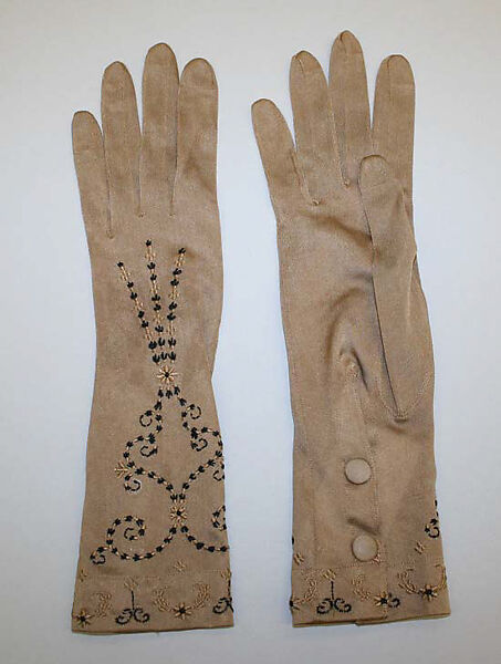 Gloves, Kayser-Roth Glove Co., Inc, silk, American 