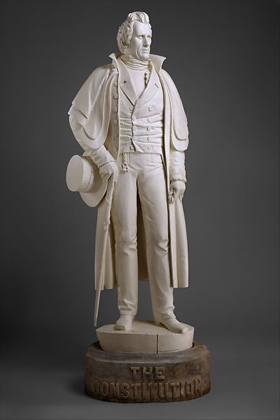 Andrew Jackson, William H. Rumney (American, Boston, Massachusetts 1837–1927 Boston, Massachusetts), Pine, paint [?], American 