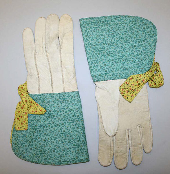 Gloves, leather, American 