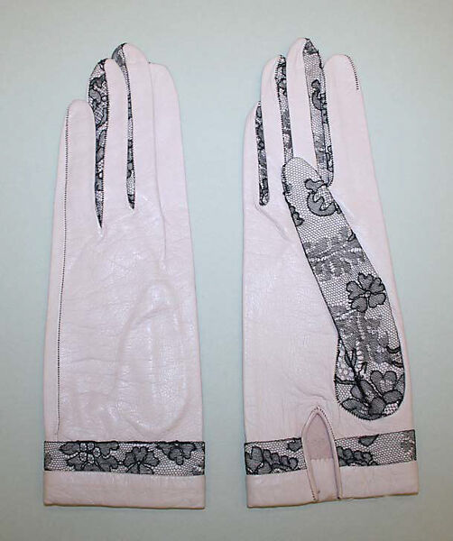 Gloves, Hermès (French, founded 1837), leather, French 